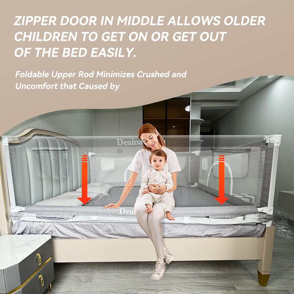 DealnaStar universal brackets secure to 1-inch mattress gaps