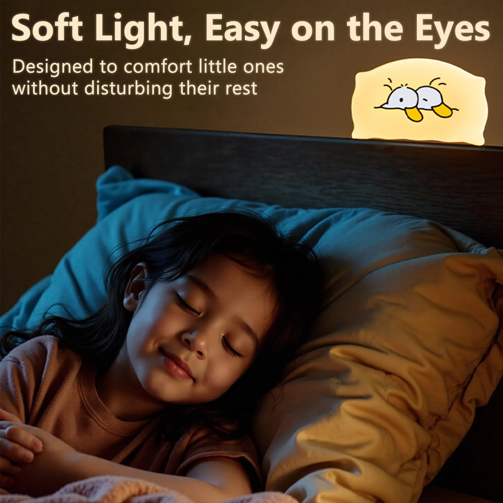 Dealswin rechargeable touch lamp keeps the baby room clutter-free and ready.