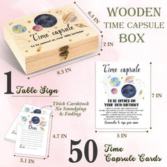 DEANHOT planet-theme table sign enhances baby shower decor and storytelling