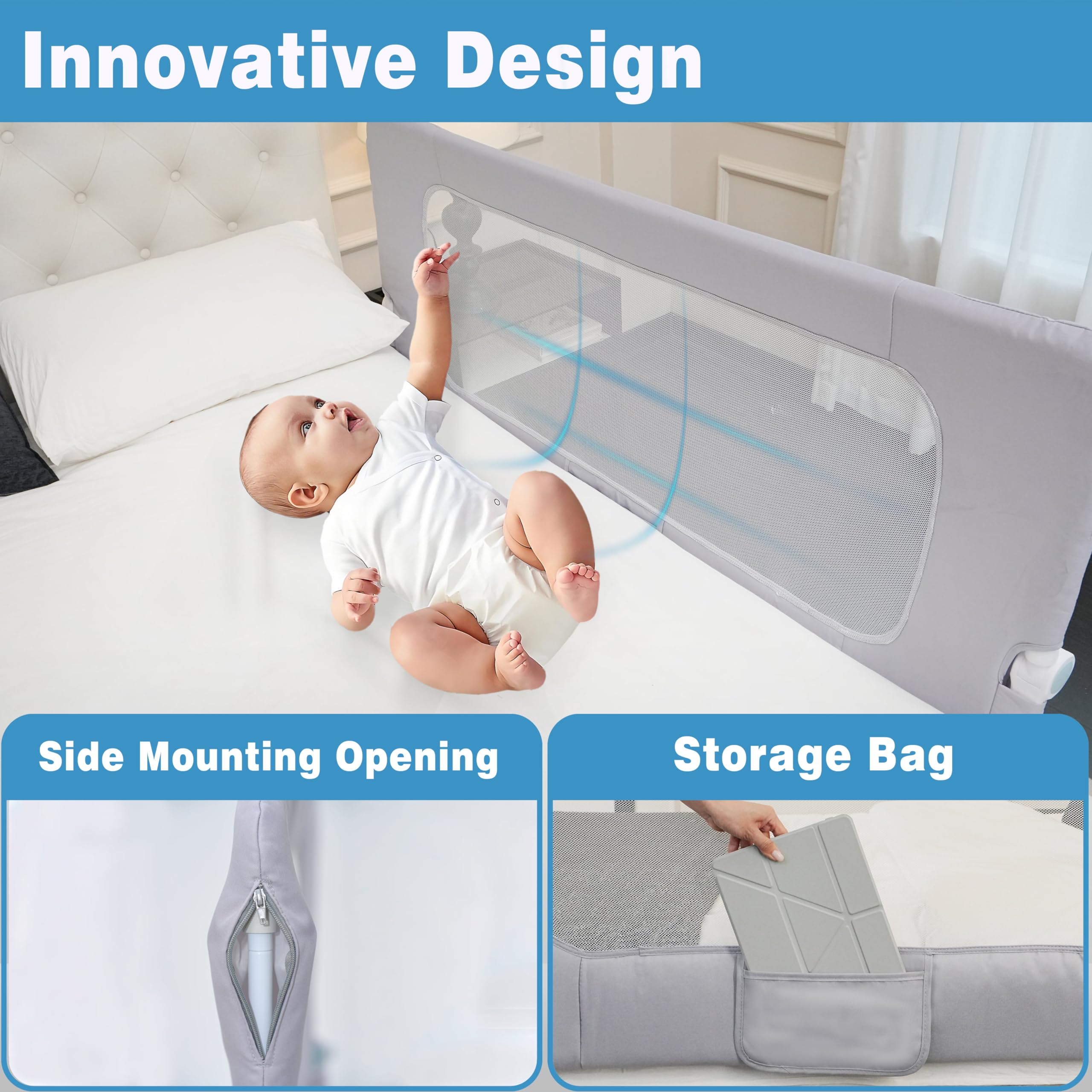 DEALNASTAR quick-release zipper for simple cleaning and maintenance