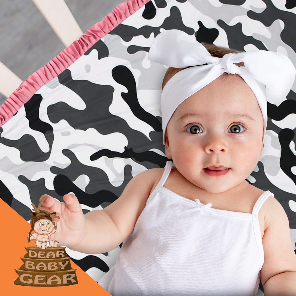 Dear Baby Gear blanket in a nursery demonstrates versatile decor compatibility.