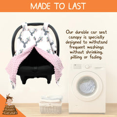 Dear Baby Gear breathable fabric helps regulate temperature for year-round baby comfort