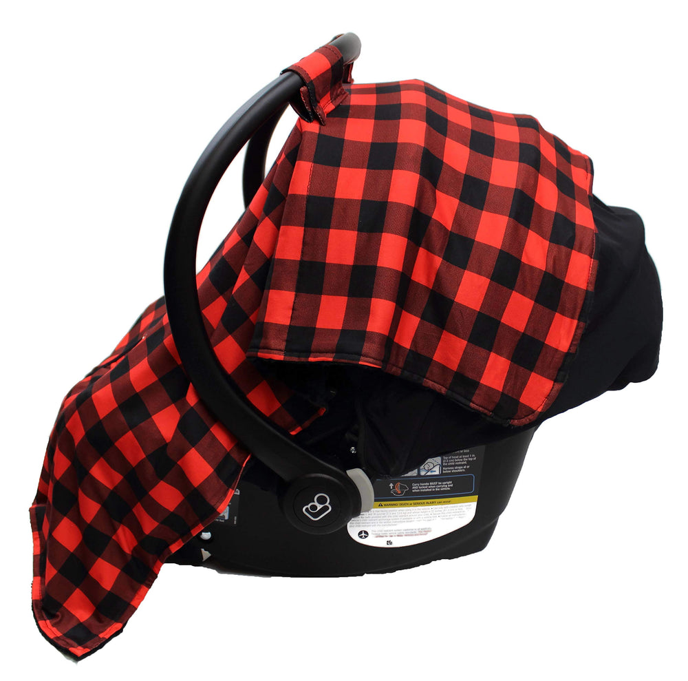 Dear Baby Gear canopy close-up shows breathable fabric for baby comfort