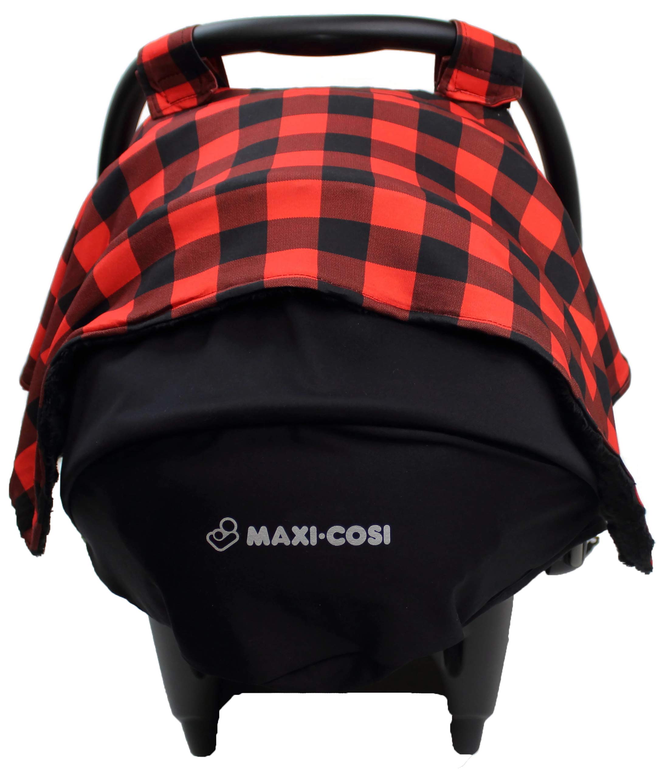 Dear Baby Gear canopy snap-front allows quick peek without disturbing baby
