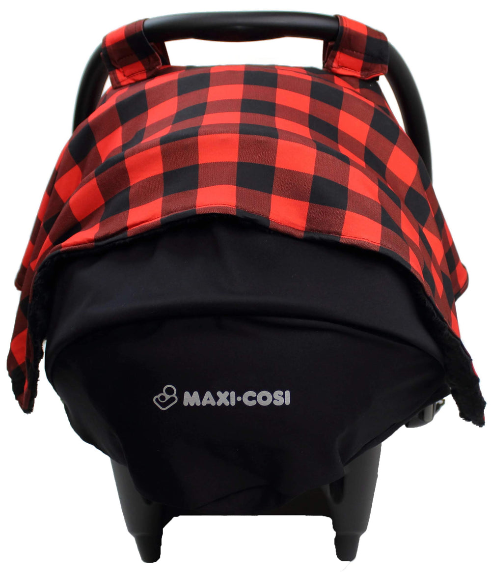 Dear Baby Gear canopy snap-front allows quick peek without disturbing baby