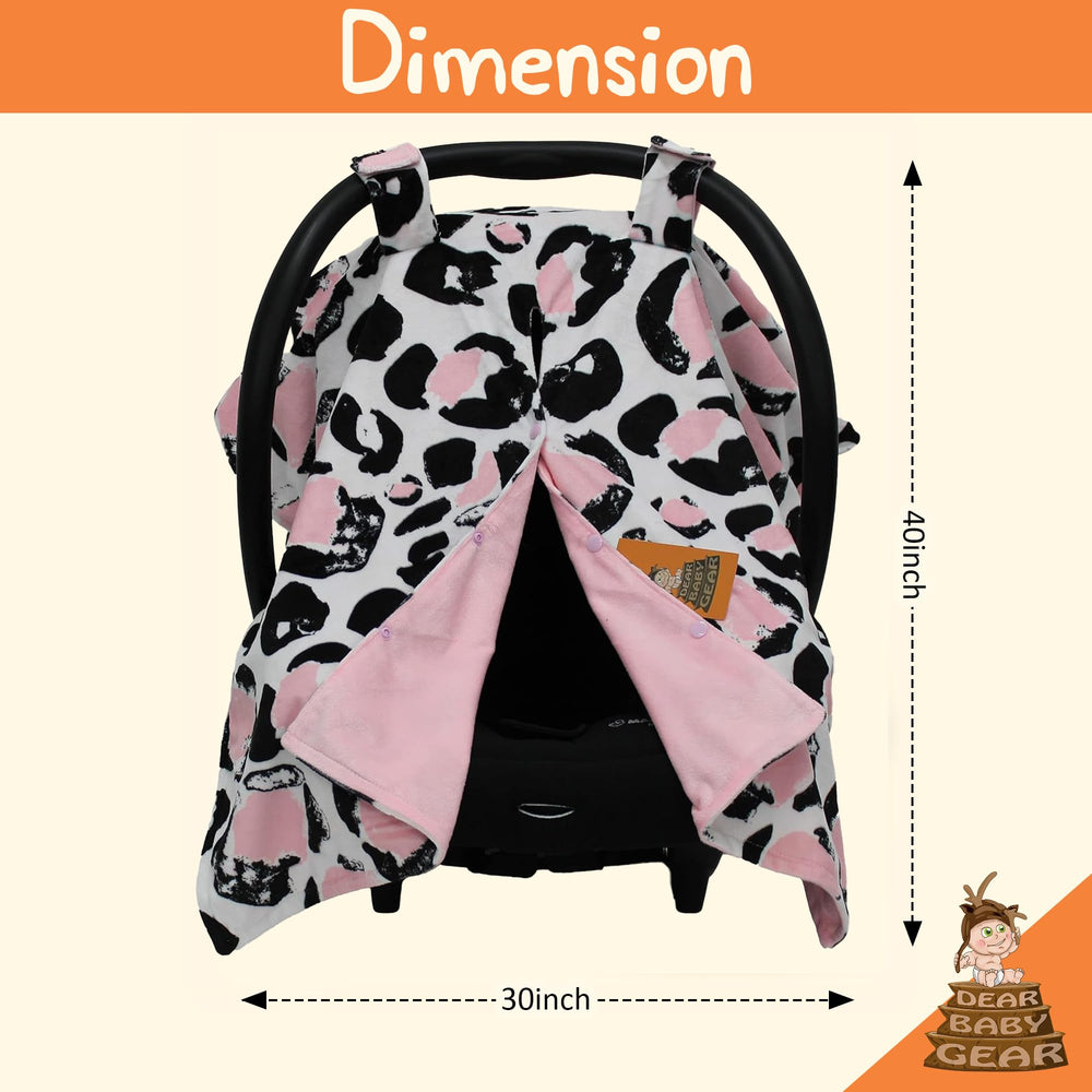 Dear Baby Gear canopy front opening with snap for quick access