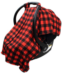 Dear Baby Gear canopy demonstrates snug fit around the handle for stability during travel