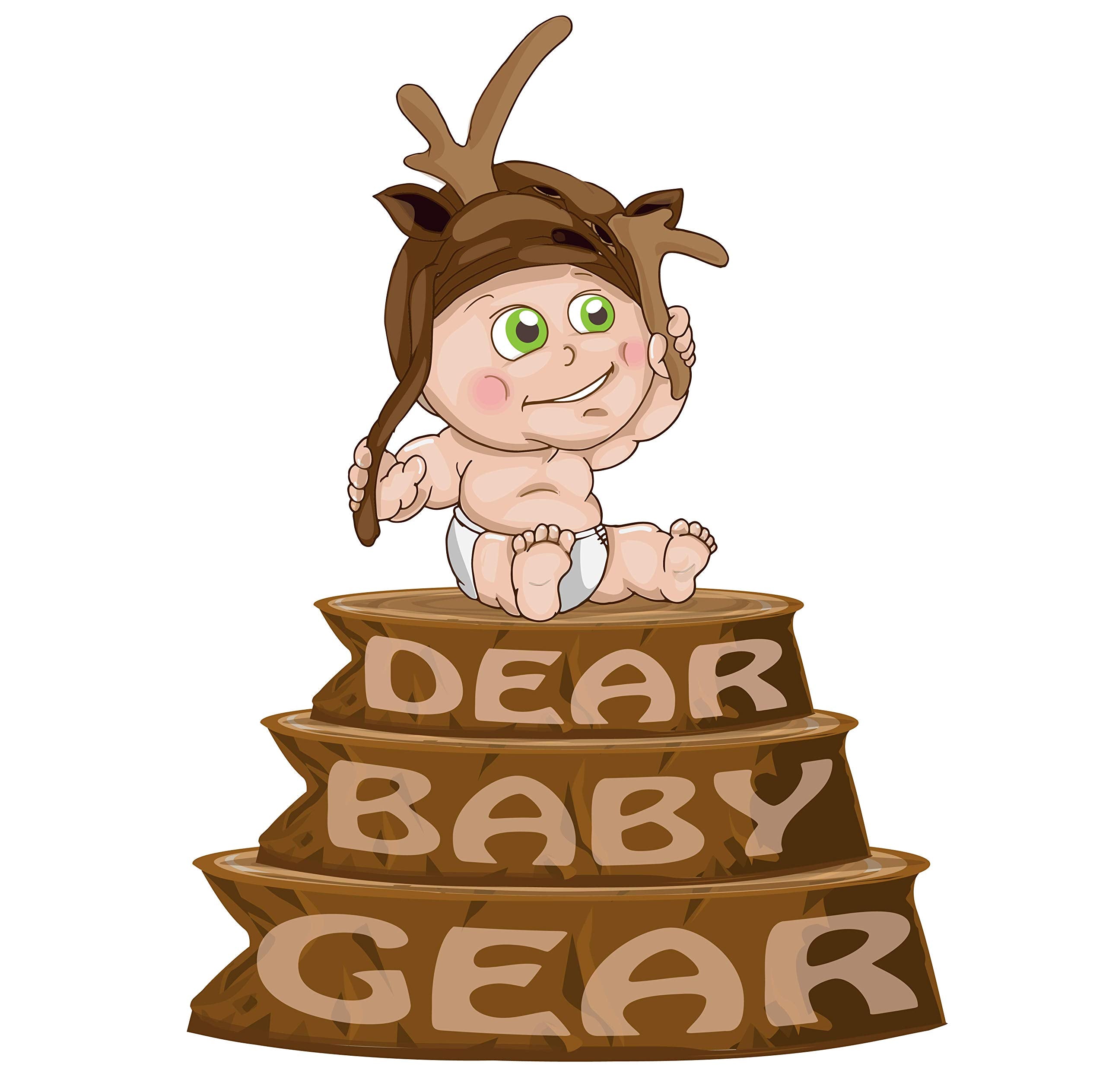 Dear Baby Gear Deluxe breastfeeding cover doubles as a stroller shade for on-the-go use.