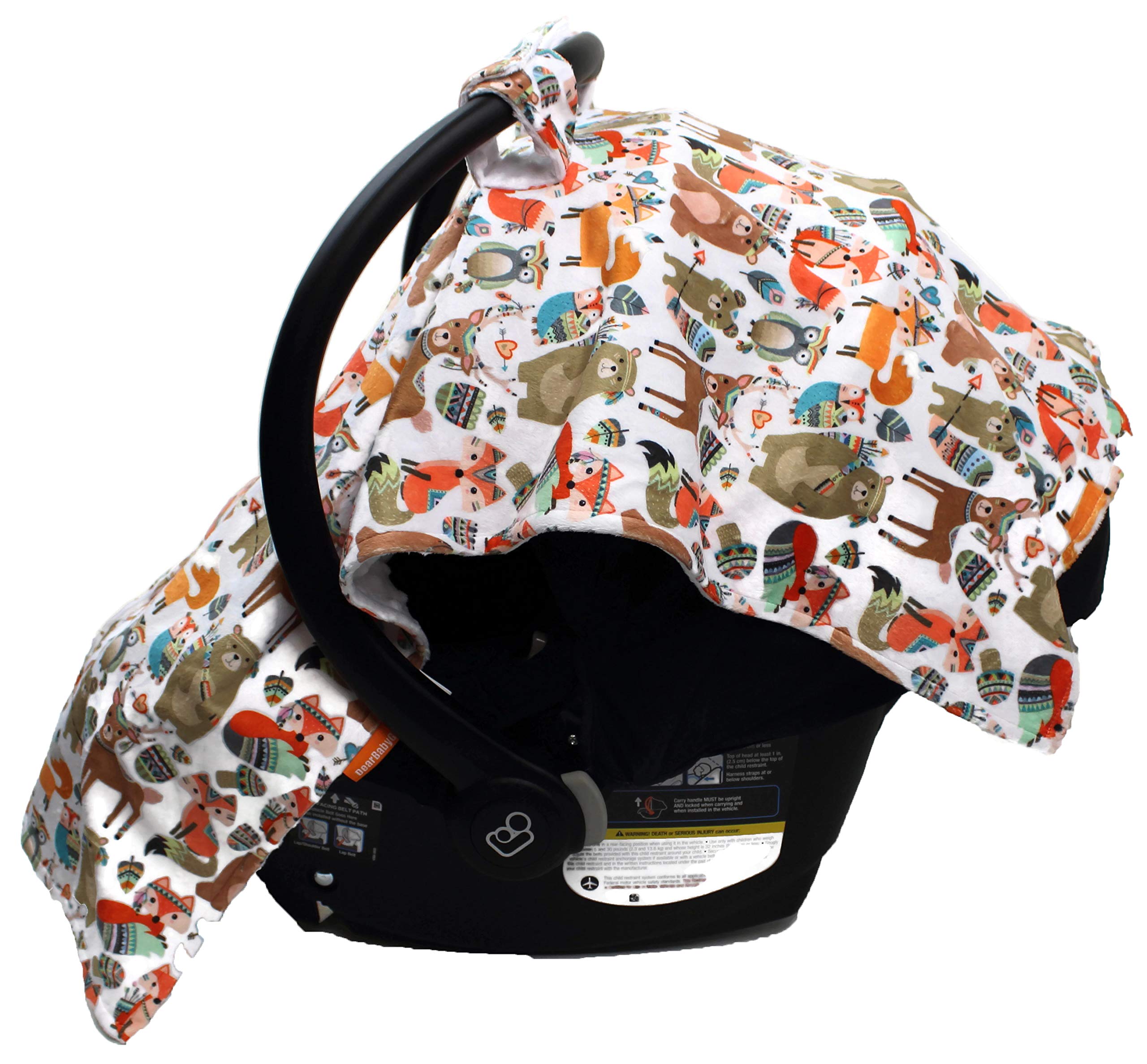 Dear Baby Gear Deluxe changing pad inside canopy adds on-the-go convenience.
