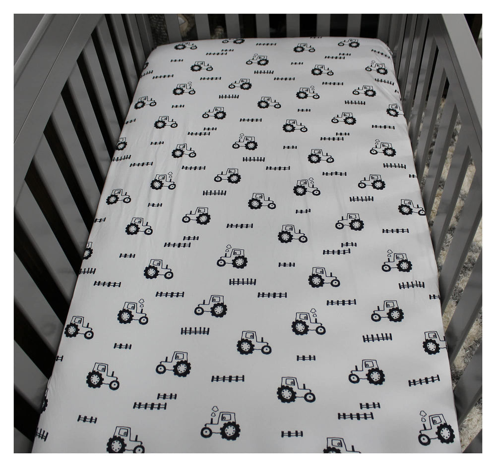 Dear Baby Gear easy-care machine washable crib sheet