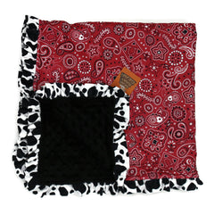 Dear Baby Gear Farm Deluxe blanket, reversible design for crib or stroller comfort.