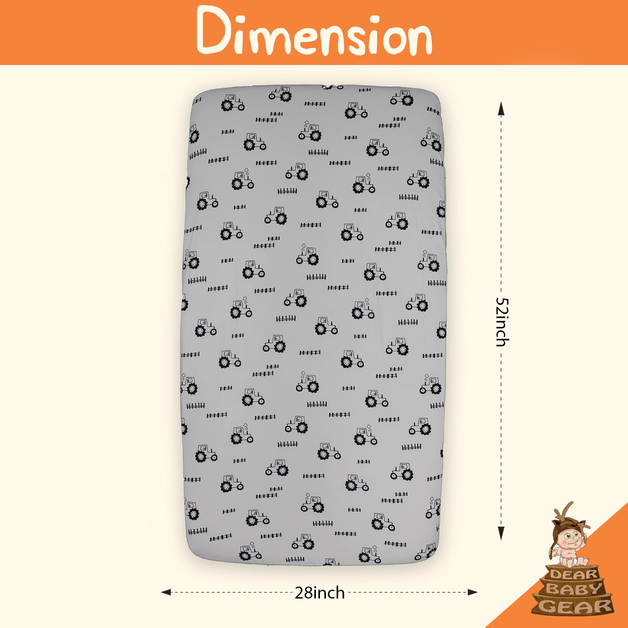 Dear Baby Gear nursery design sheet adds cozy style to bedtime