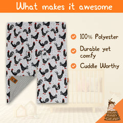 Dear Baby Gear soft breathable fabric keeps baby comfortable in transit