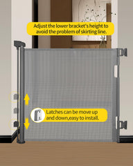 DEAR LOV space-saving retractable feature keeps rooms open when not in use.
