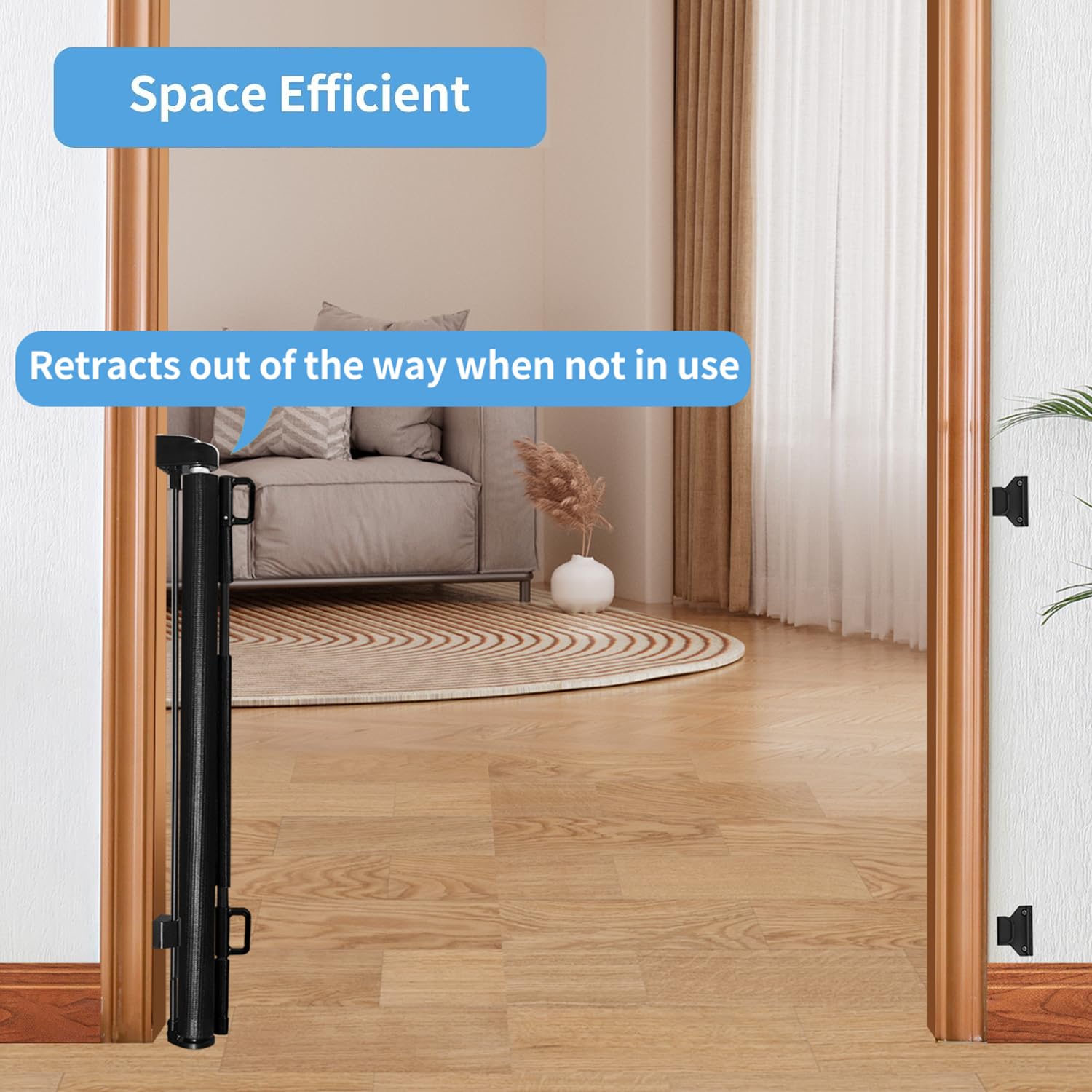 DEAR LOV two-pack keeps pets and little ones safely contained.