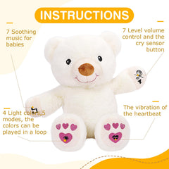 DEARBABY megacomponent with 7 soothing sounds to help baby sleep