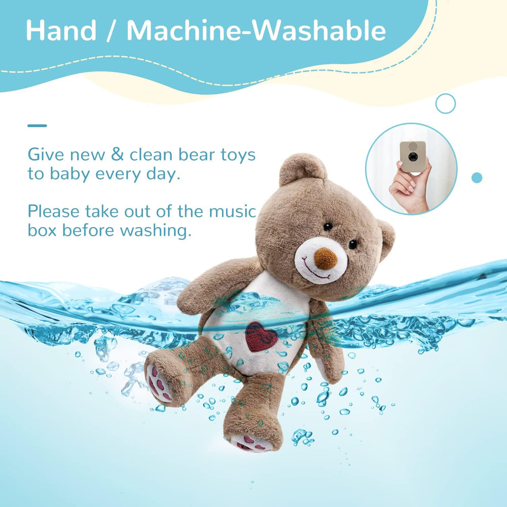 DEARBABY heartbeat motion with embroidered safety design