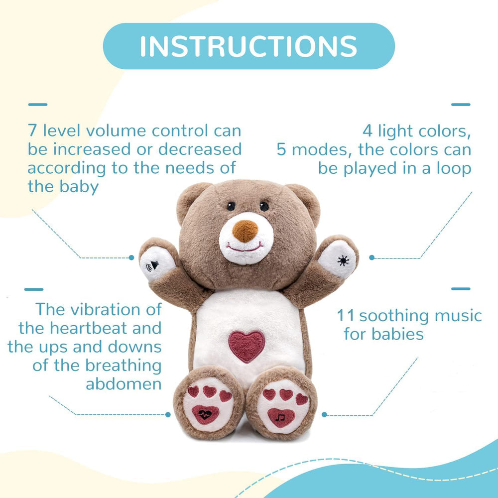 DEARBABY four-color LED cycle suits baby mood