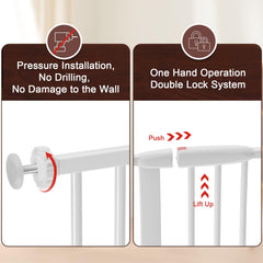 DEARBB double-lock safety handle enables one-handed operation.
