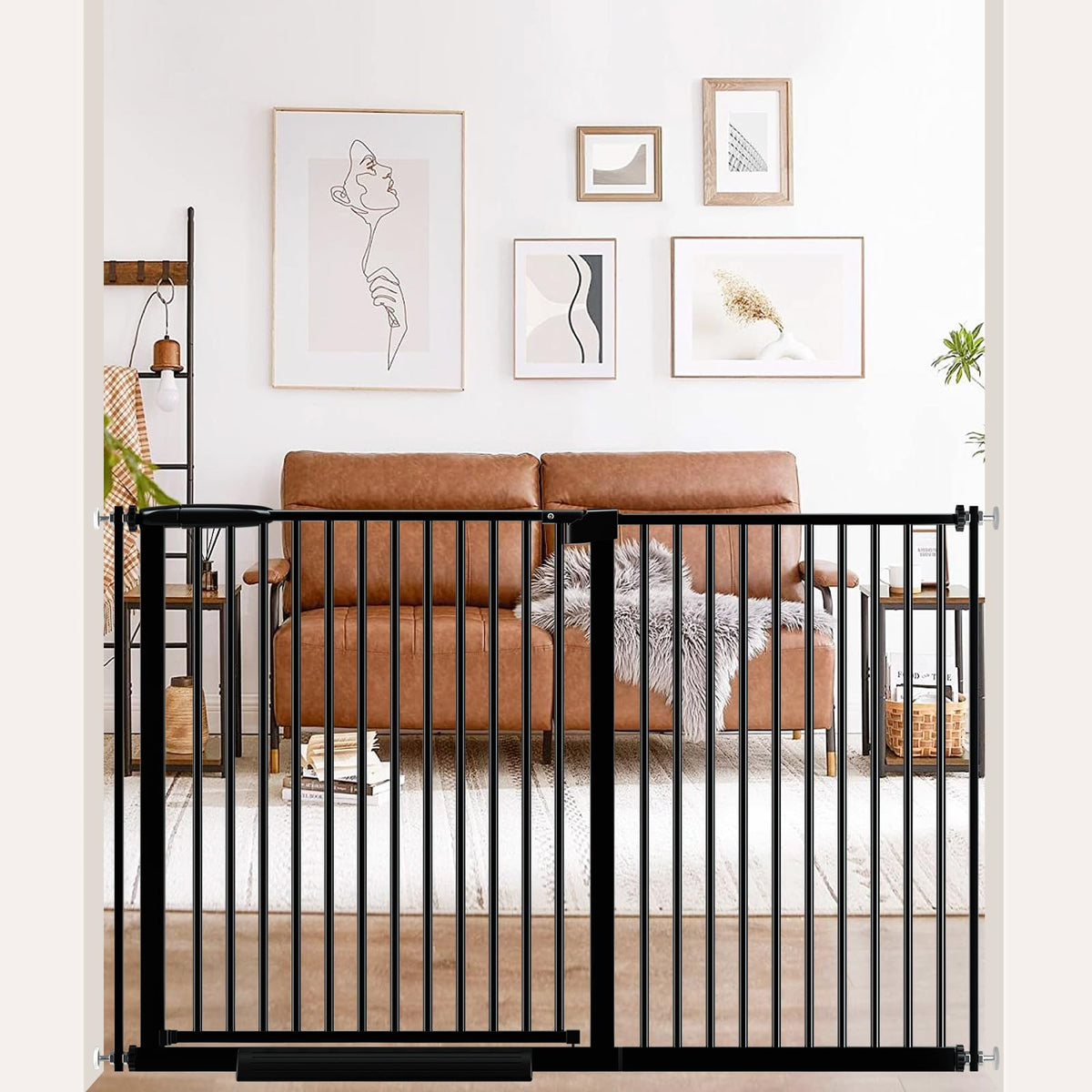 DEARBB ultra-narrow spacing gate showing safe tubing gaps for small fingers