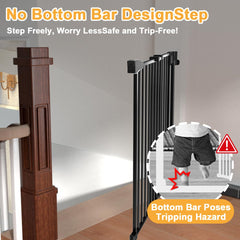 DEARBB walk-through door allows effortless adult access with little effort.
