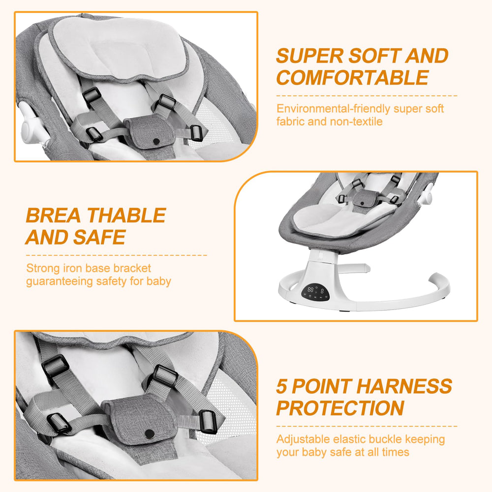 DEAREST BABY lightweight frame for easy room-to-room movement