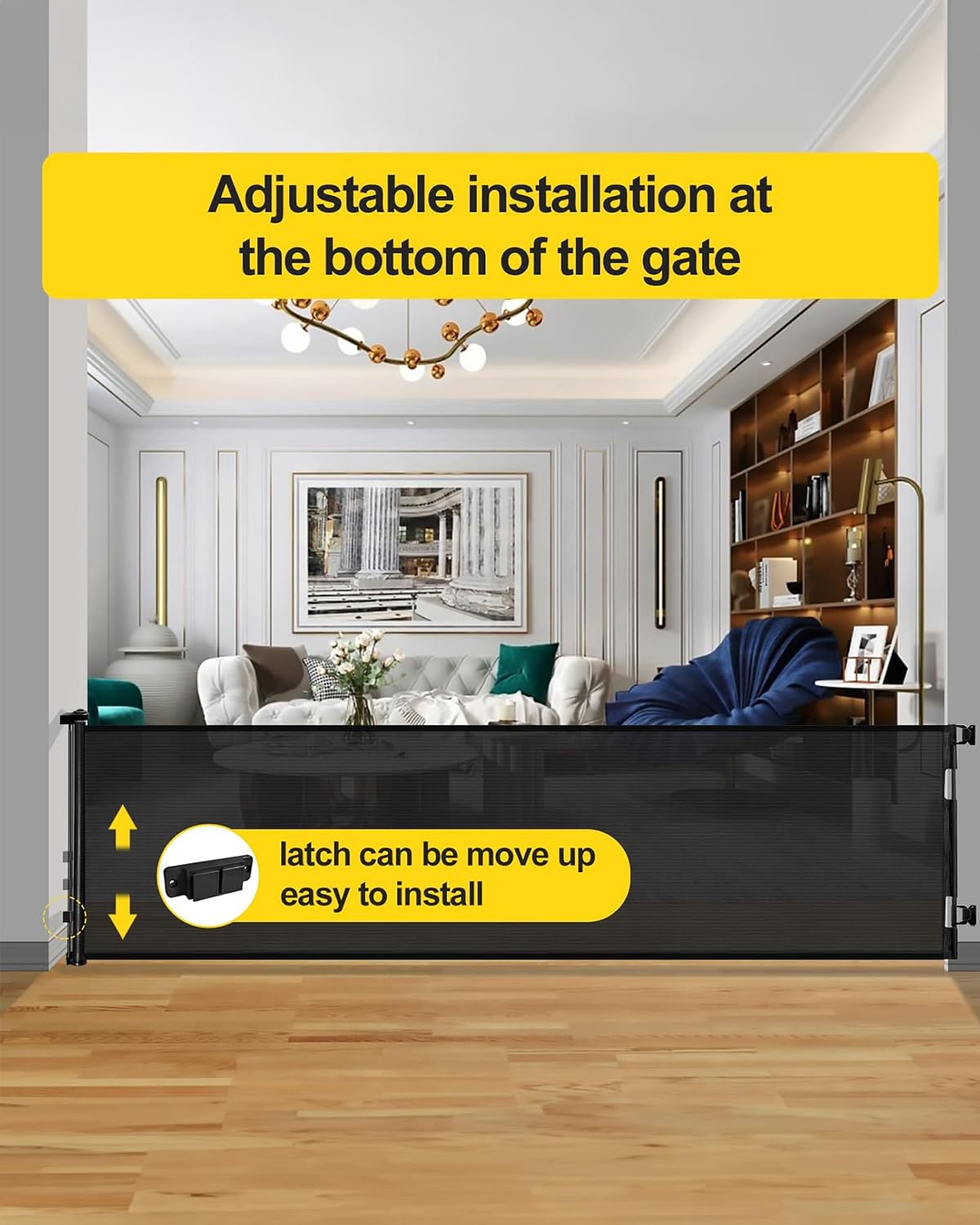 Dearlomum adjustable baseboard bracket ensures secure mounting on any baseboard