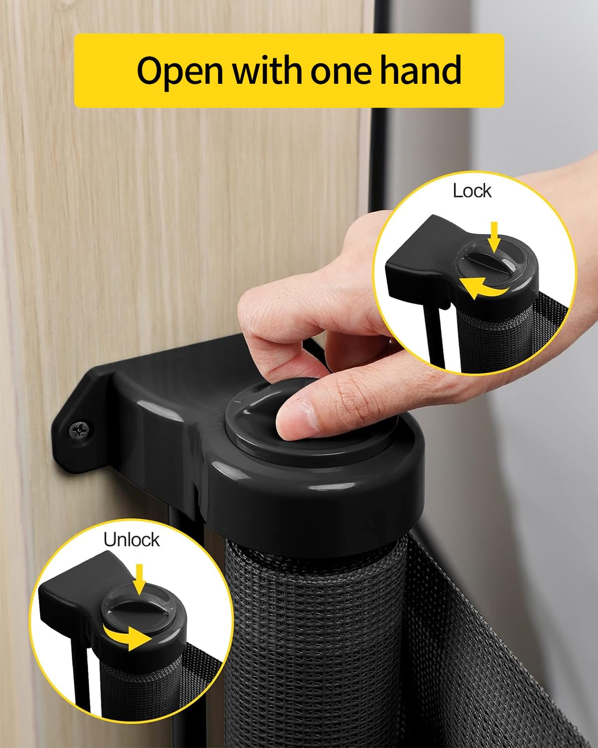 Dearlomum retractable design keeps living spaces tidy when not in use
