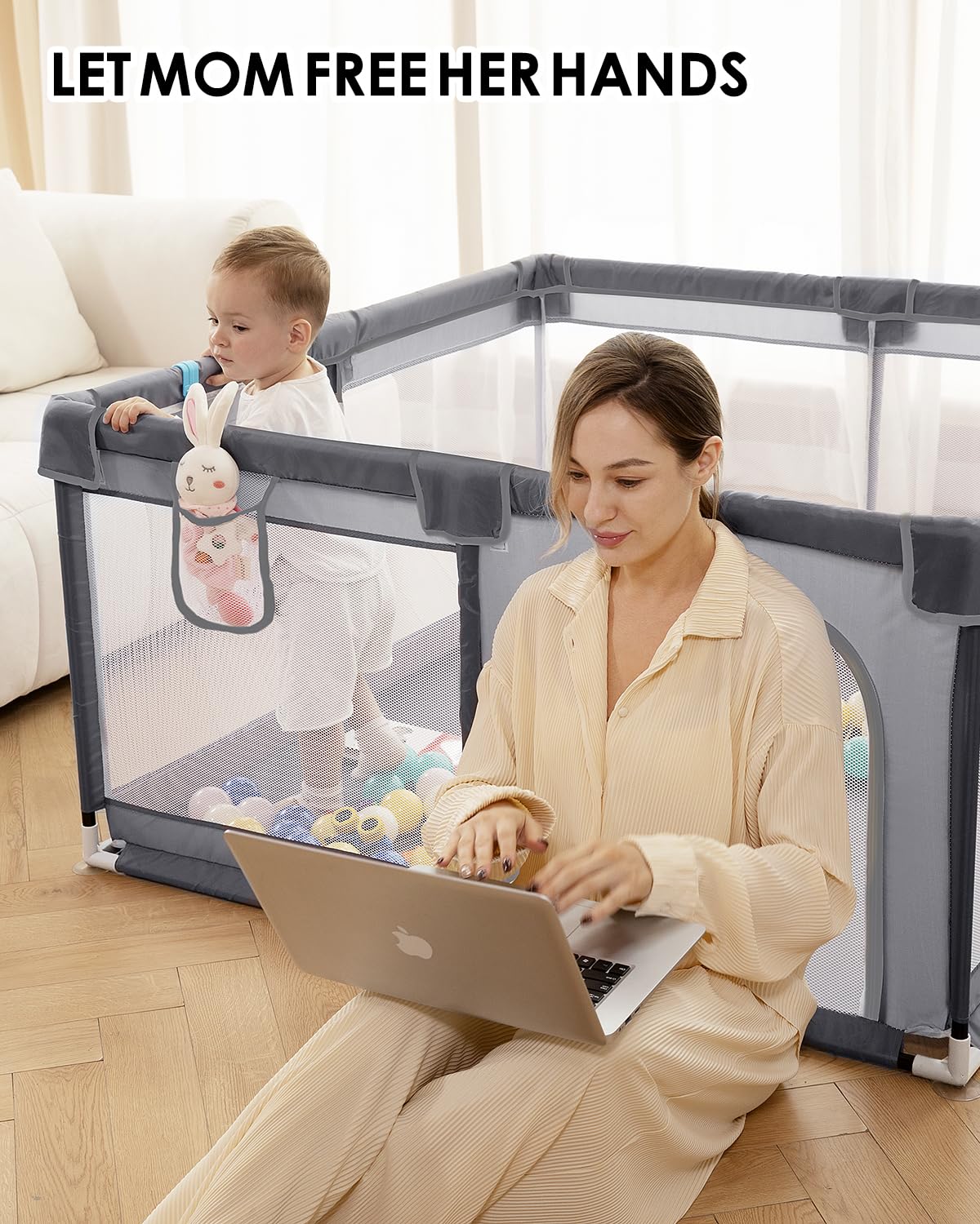 Dearlomum 360-degree mesh visibility for easy parent supervision