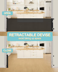 Easy installation with secure brackets for quick setup and removal.