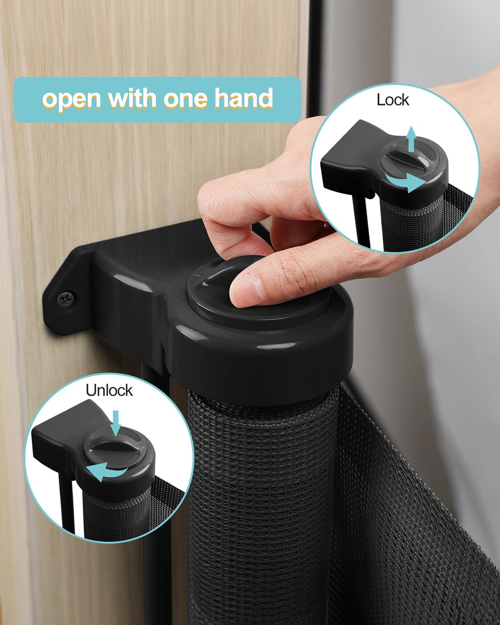Indoor and outdoor use suitable for stairs and doorways.