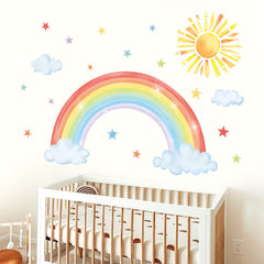 Decalmile cloud wall decal creates soft, soothing vibes on walls, windows, or furniture.