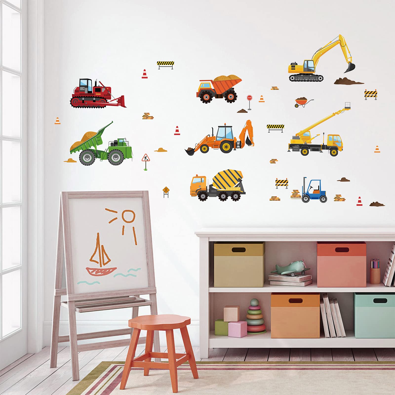 decalmile crane wall decal sparks creative learning in kids spaces