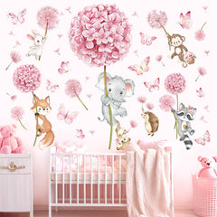 decalmile forest elephant wall decal adds friendly safari vibe to nursery