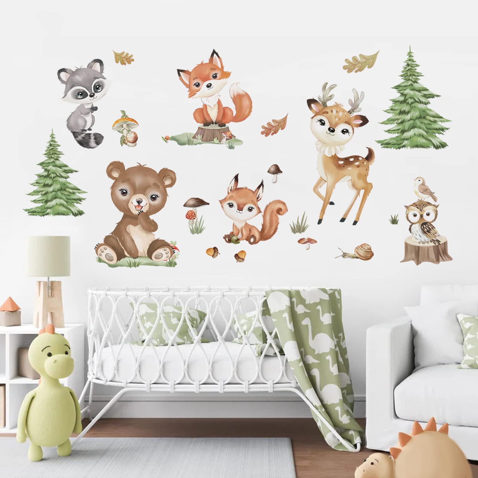DecalMile deer wall sticker adds charming focal point to kids room