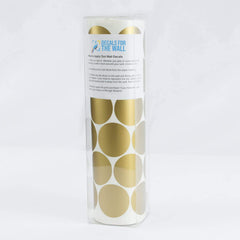 Decals for the Wall metallic dot stickers offer a shiny decor option.