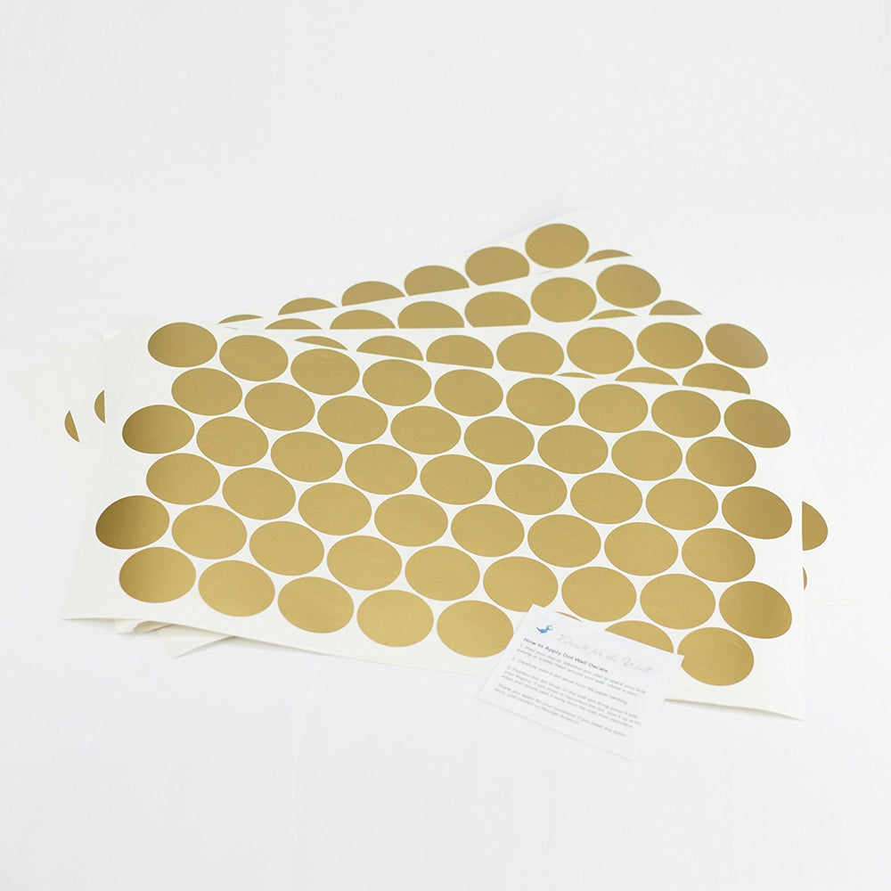 Decals for the Wall window compatible dots brighten glass surfaces without damage.