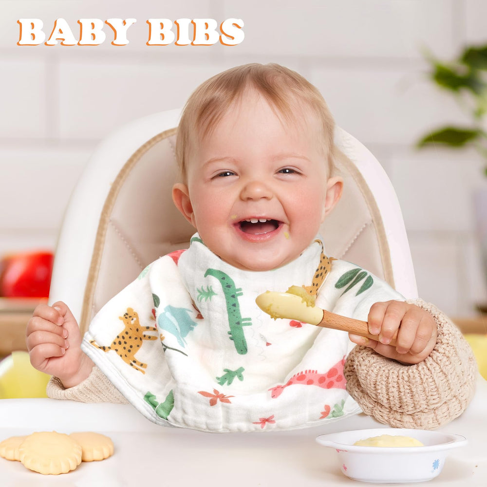 Decalsweet baby burp cloths machine washable for simple care.