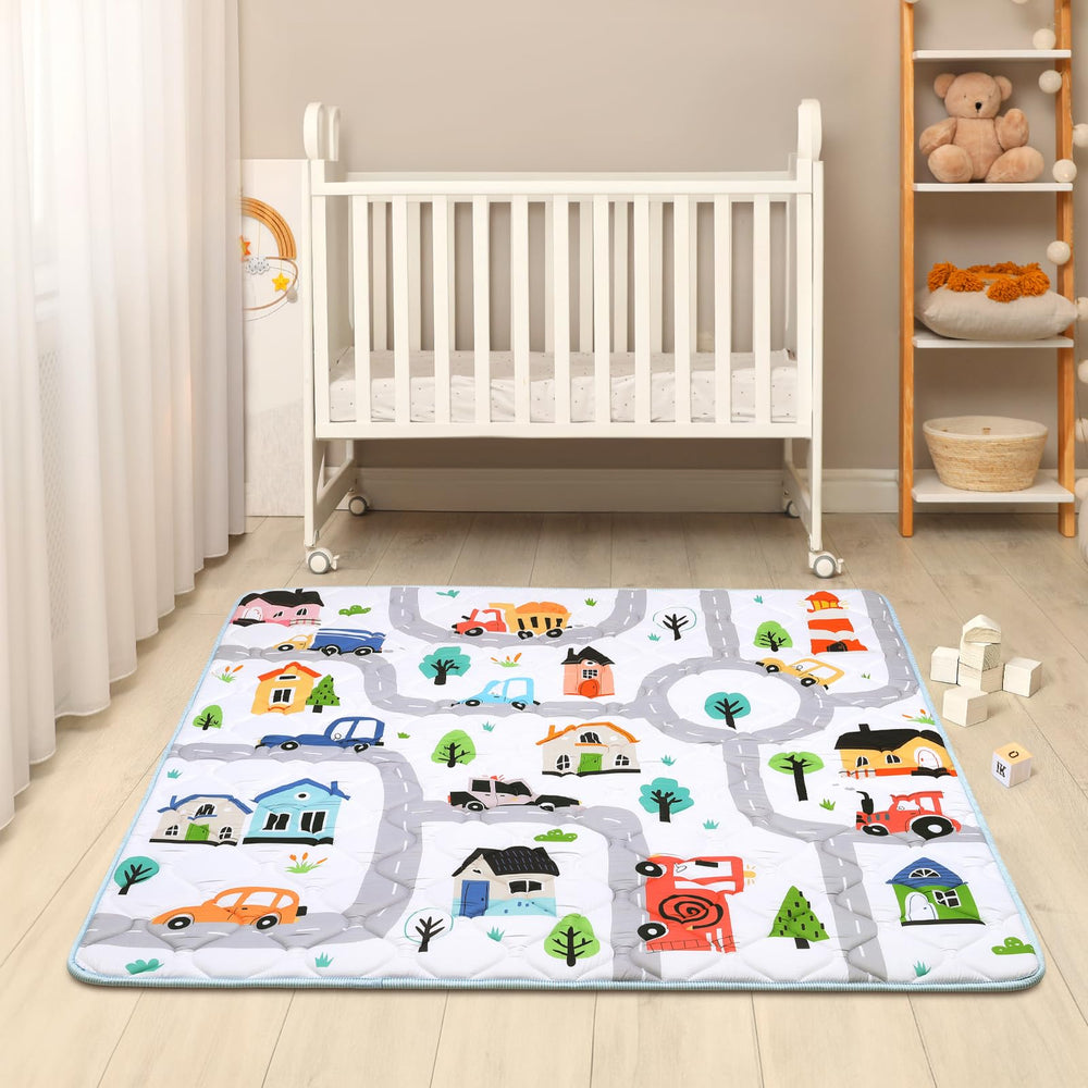 Decalsweet safe materials ensure a non-toxic, cozy surface for babies.