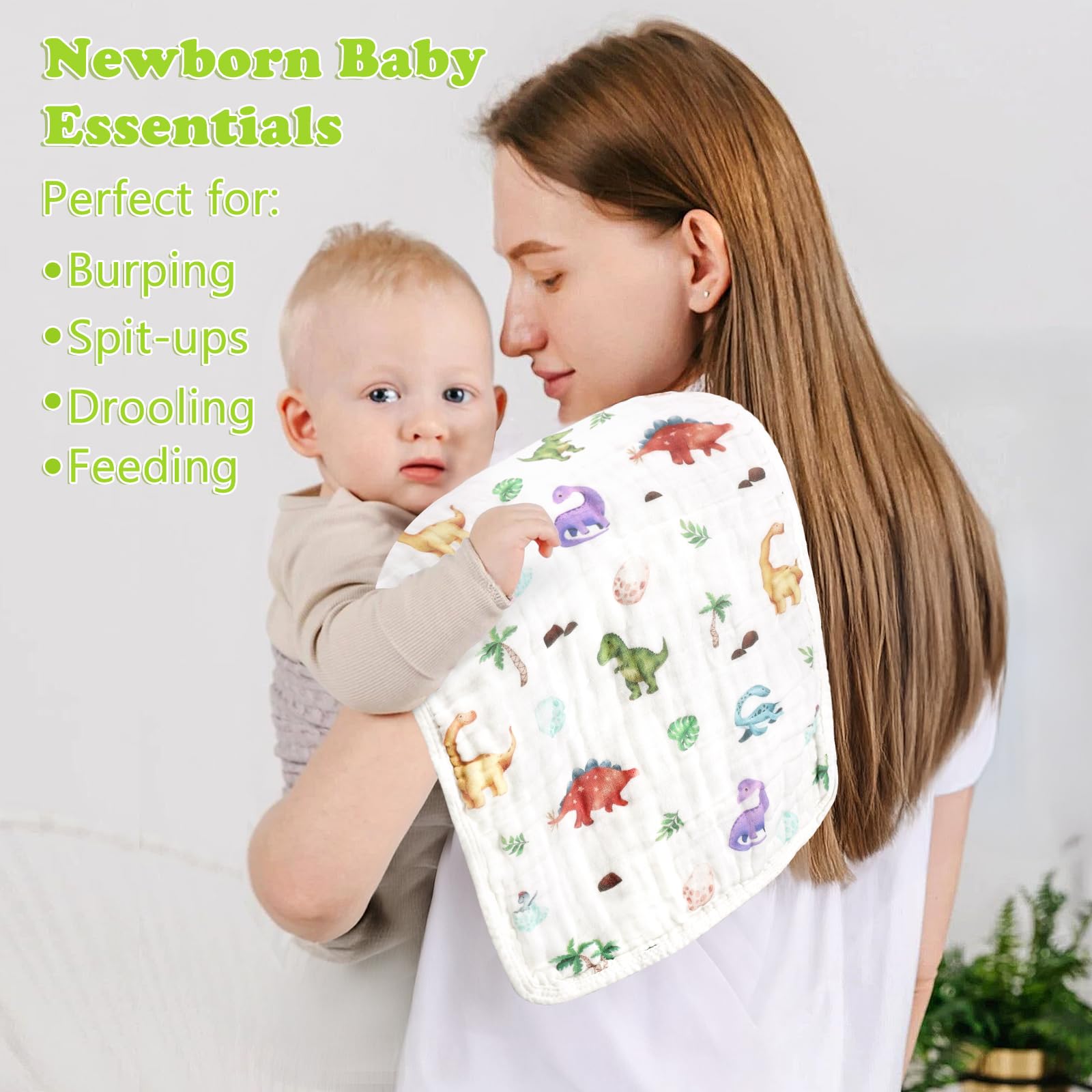 Decalsweet multi-purpose cloths for burping, cleaning, and more