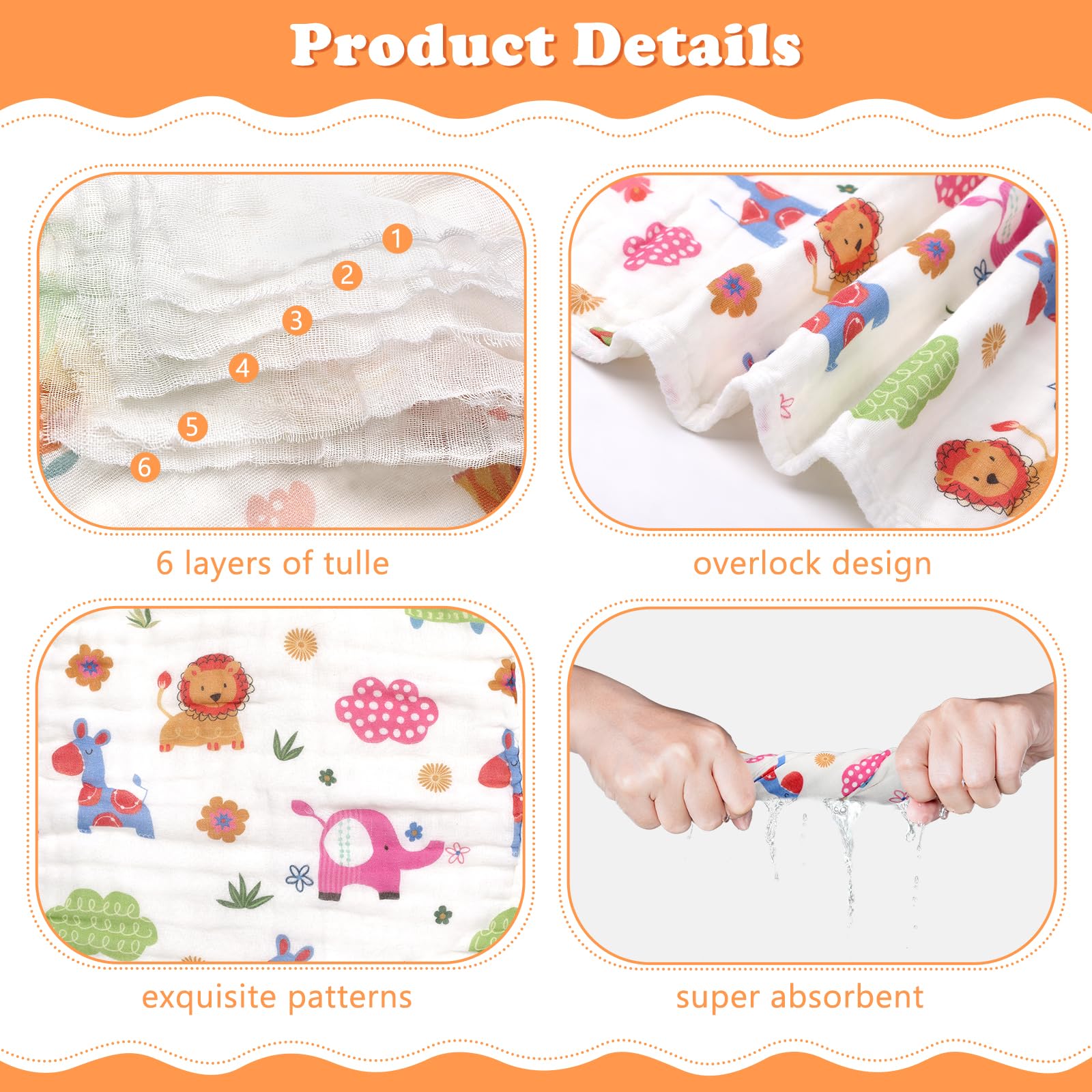 Decalsweet burp cloths pattern variety helps you coordinate outfits.