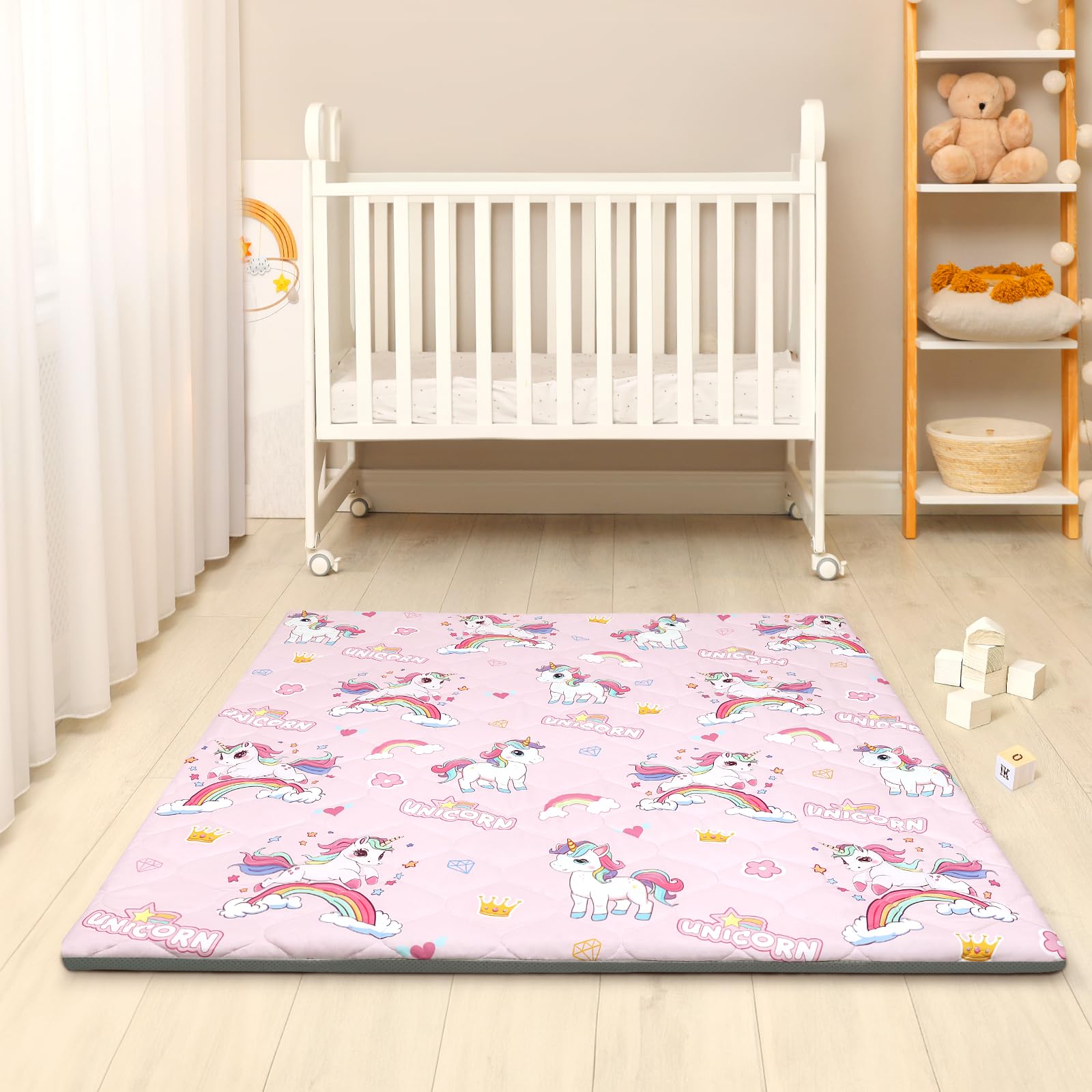 Decalsweet outdoor-friendly surface suitable for carpet, grass, or tile.