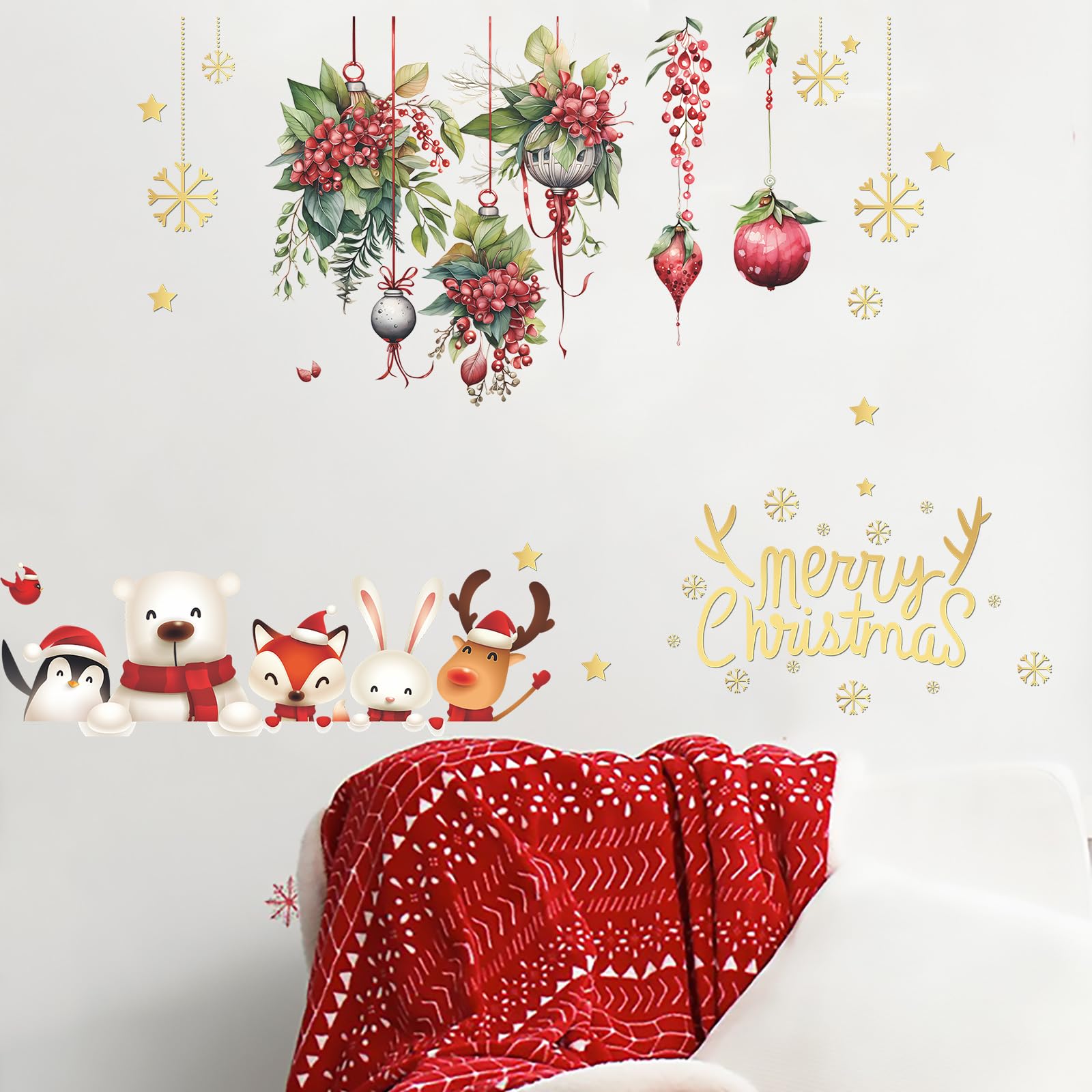 Dechom kids safe vinyl wall sticker provides non-toxic, odorless decor for nurseries.