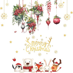 Dechom removable wall decal snowman keeps surfaces clean and reuse-friendly.