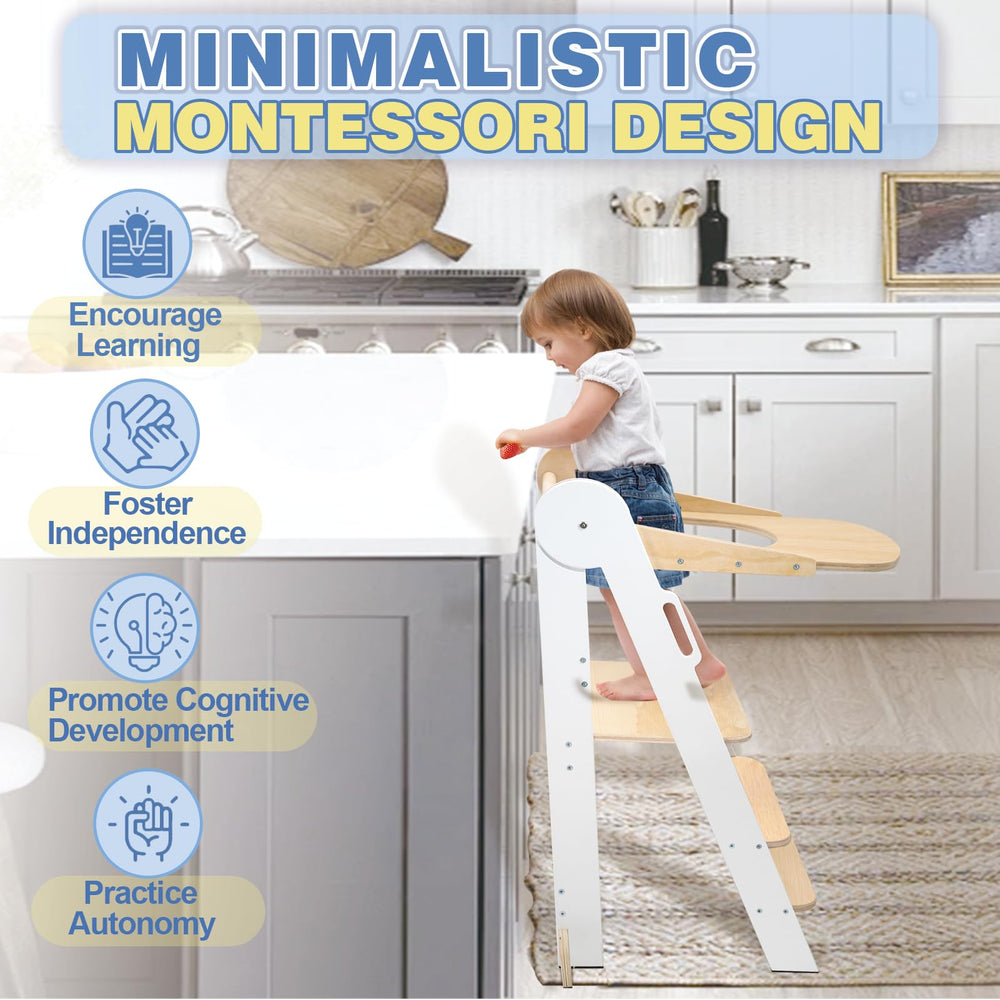 DecorDudz Toddler Tower enabling family cooking moments at eye level