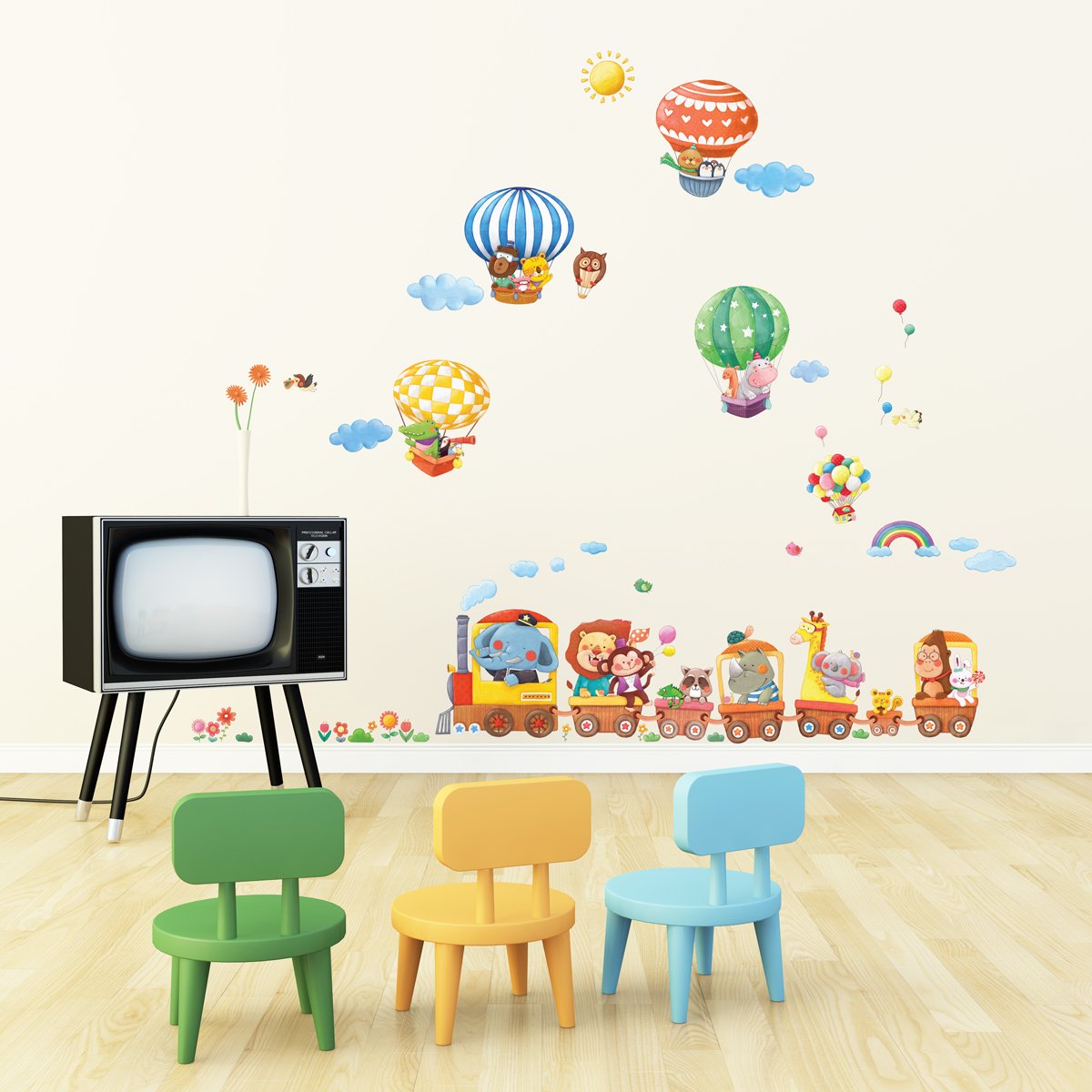 Decowall DA4-1406 durable artwork with lasting color by DECOWALL illustrators.
