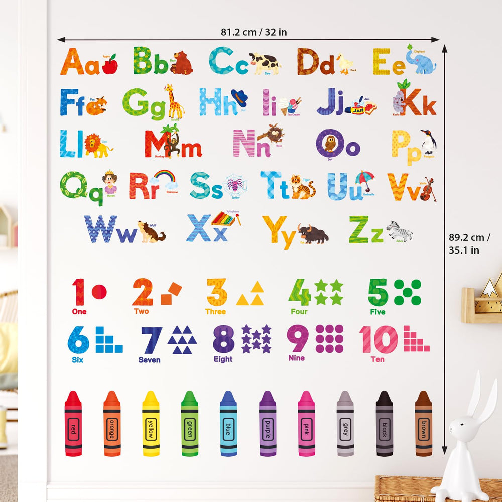 DECOWALL DS-8044 waterproof stickers resist humidity in bathrooms and nurseries