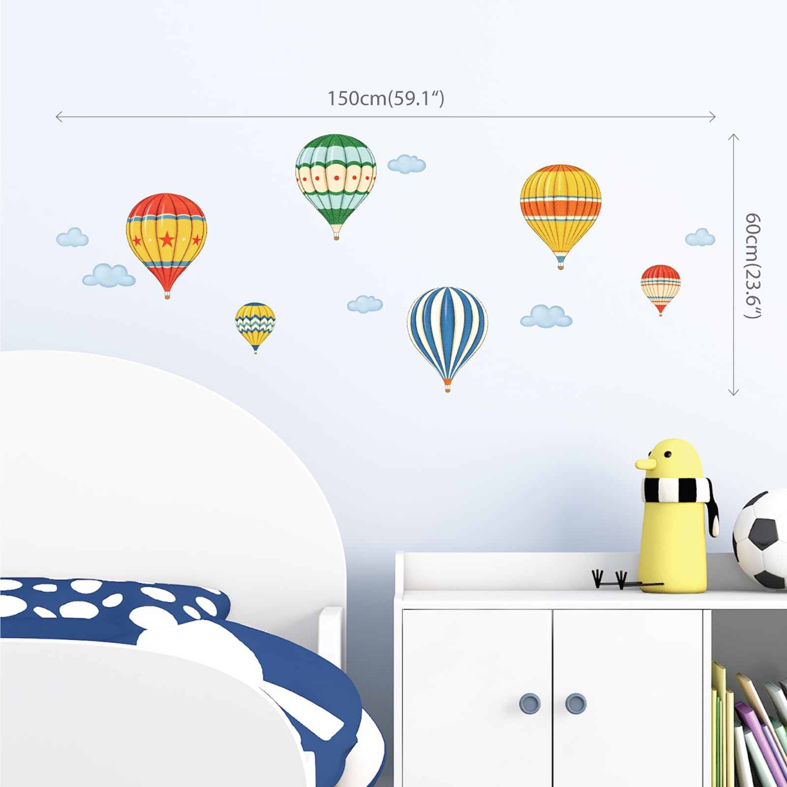 DECOWALL DS-8011 high quality illustrated balloons designed by DECOWALL artists
