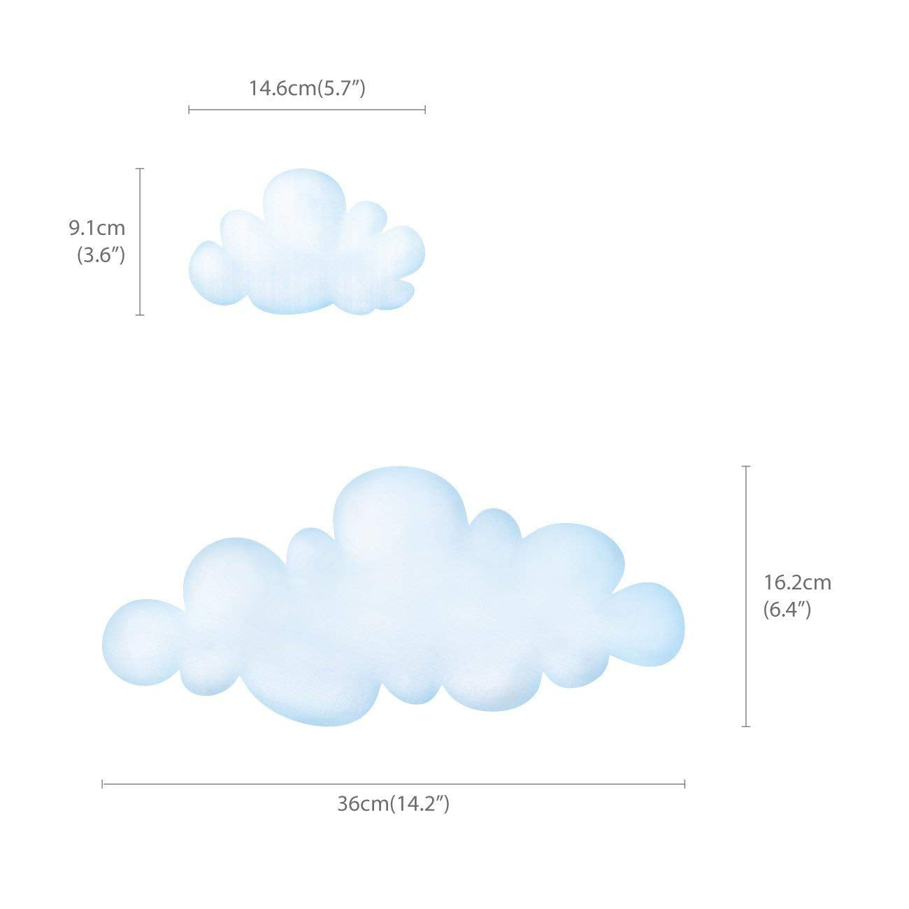 Includes 9 sheets for flexible arrangement on multiple surfaces