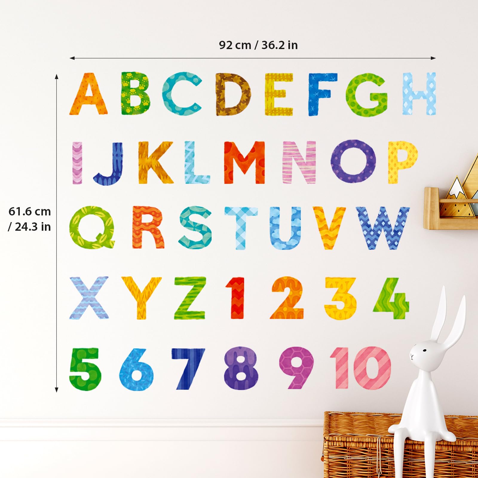 DECOWALL DS9-4003 kid-friendly decor for nurseries and playrooms.
